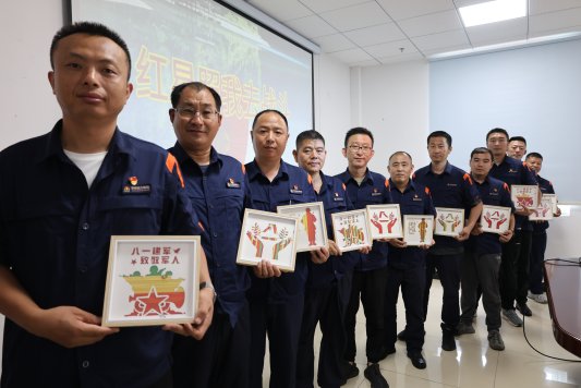 ok138cn太阳集团开展“八一”建军节系列活动